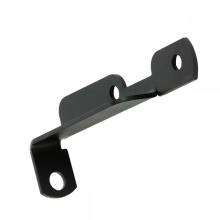 Customized Black Powder Coated Steel Metal Cable Brackets