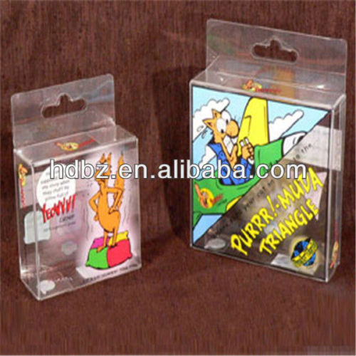 Small clear pastic packaging boxes cute soft plastic box