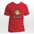 Nuevo diseño de la temporada 2014-15 camisetas de dibujos animados aficionado al fútbol liverpool EPL club equipo Gerrard