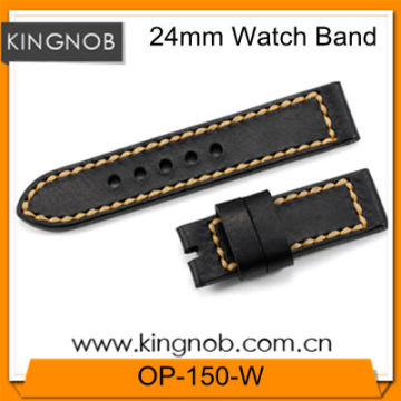 Black watch bands For Panerai