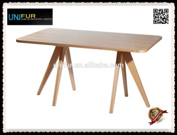 Durable wood dining table, ikea conference table for sale