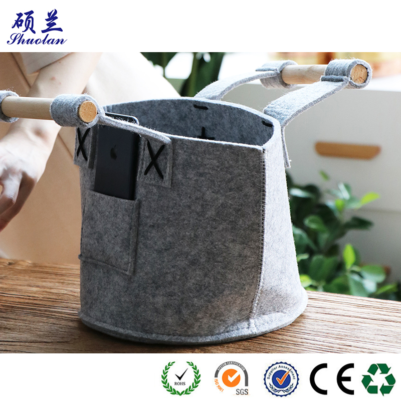 Good Polyester Felt Storage Basket