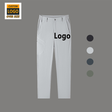 Men's Vintage Six Pocket Cargo Pants with Drawstring Closure