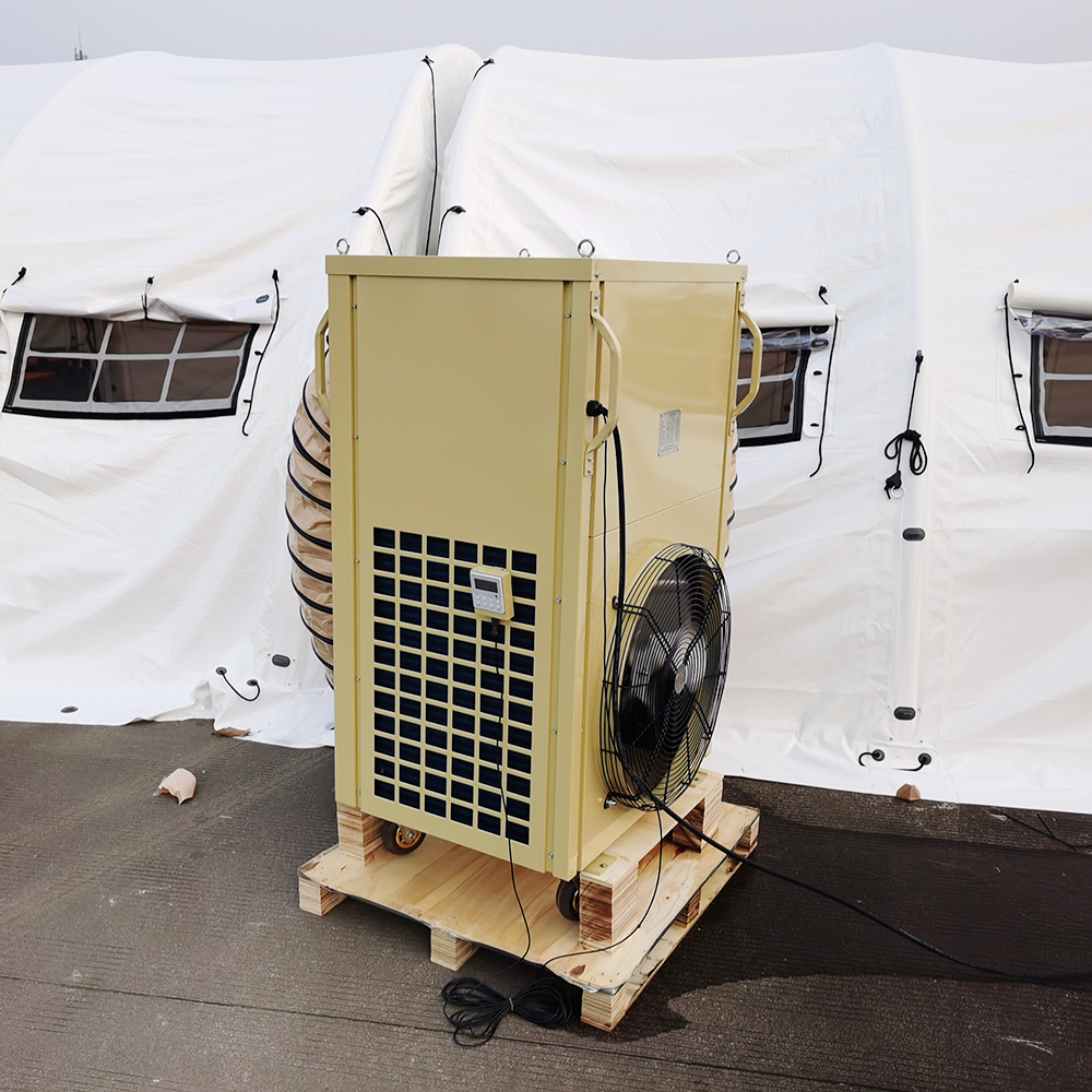 Aire acondicionado de la carpa de campamento portátil de calefacción de enfriamiento de 5ton