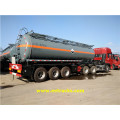 3 Essieu 30 CBM Hydrochloric Acid Trailer Tanks