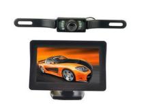 12V Auto Rear View Cameras with monitor 2 video inputs 4.3'