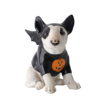 Custom Polyresin Bull Terrier Dog Statue for Halloween Decorations