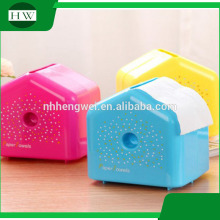 house shaped tissue box 3color plastic napkin box plastic tissue bin house plastic tissue box