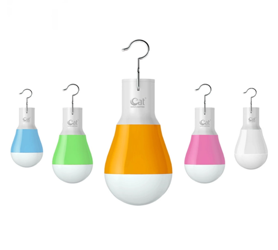 Responsive LED emergency light bulb