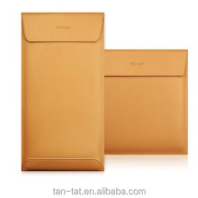 A4 Cow Leather Notebook Case Folder for Office Paper Files