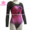 Pink Ombre Music Gymnastics Competition Leotards