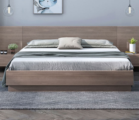 Solid Wood Bed