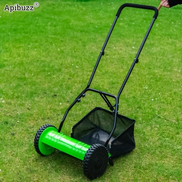 12 &quot;/ 16&quot; Mano Push Push Propulsed Reel Lawn Hierba Mower