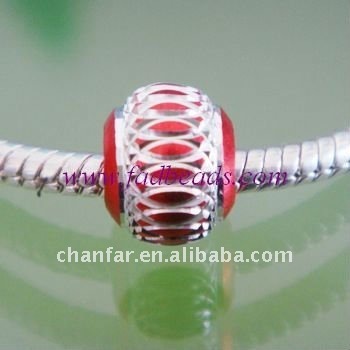 large hole aluminum beads