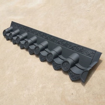 Antique Integrated Resin Eave Roofing Tiles