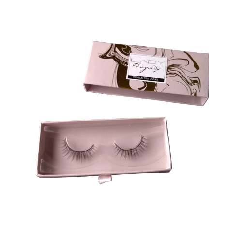 Beauty Design Embossed Eyelashes Paper Box