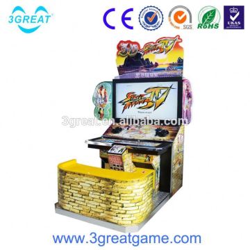 Indoor amusement fighting cabinet computer games