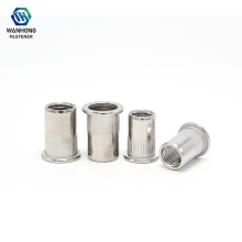 Flat-Head Rivet Nuts for Industrial Applications