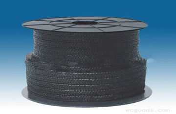 Flexible Graphite Braided Ptfe Gland Packing For Pumps / Valves