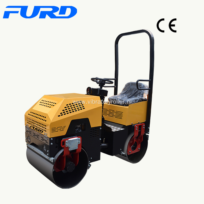 1 Ton Road Roller Compactors With Honda Engine