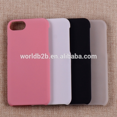 Newest Rubber Coating PC Case for iPhone 7,Many Colors are Available