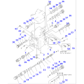 Komatsu bulldozer D65E-12 D85 CONTROL VALVE 723-63-12101