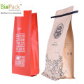 Bolsa de café biodegradable de 12 oz con certificado BPI