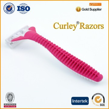 New triple blades razor special for lady