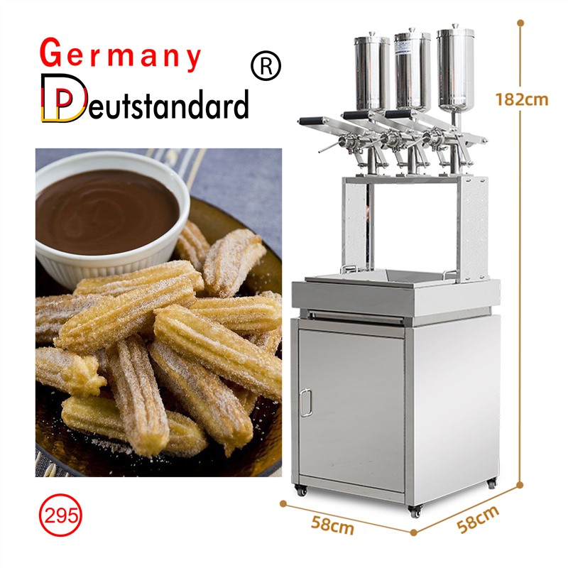 churros filler with cabinet 5L churros filling machine