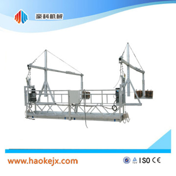 electric cradle platform hanging hoist aluminum automatic lifting cradle