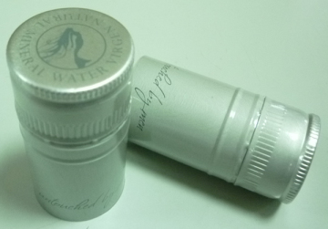 Luxury mineral water bottle closures