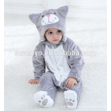China Suave Bebe Franela Mameluco Animal Onesie Traje De Trajes De Pijamas Ropa Para Dormir Lindo Pano Negro Bebe Con Capucha Toalla Fabricantes 150 g en amarillo y 50 g en lila; suave bebe franela mameluco animal onesie traje de trajes de pijamas ropa de dormir lindo pano negro bebe con