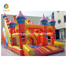 2017 Aier bouncy castles inflatables/ inflatable castle slide