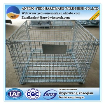 stackable metal wire mesh container