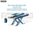 Inground Big Scissor Lift để căn chỉnh bánh xe