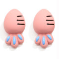 Mini perline di carota in resina 3D Kawaii con foro posteriore per lacci per capelli che fanno bottoni per vestiti per bambini