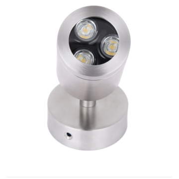 Mehrfarbige IP68 3W Unterwasser-Pool-LED-Leuchten