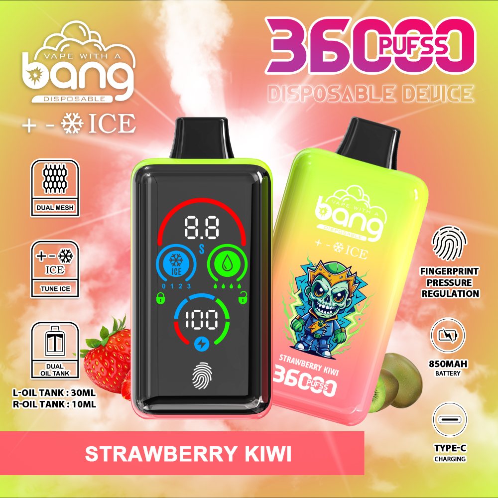 bang 36k Strawberry Kiwi bang 36k Strawberry Kiwi