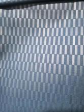 polyester blue emboss fabric