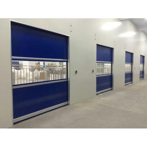 Logistics warehouse high speed door