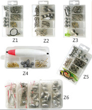 5 Compartment Split Fishing Lead Sinker