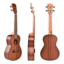Handmade Zebrawood Concert Slim Body 24'' Ukulele
