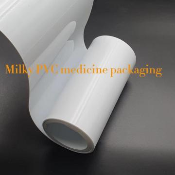 Film d&#39;emballage pharmaceutique PVC White Thermoformé Milky