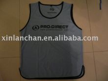 men's cotton strip waistcoat strip singlet