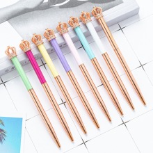 Creative Crown Design Metal Ballpoint Pens - 9 Stylish Retro Options