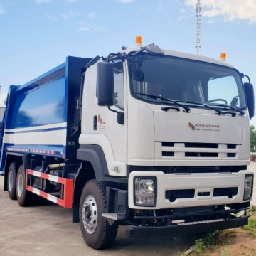 20cbm ISUZU compression garbage truck 350HP diesel engine