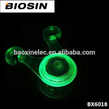 Soft rubber plastic colorful camping led bicycle light