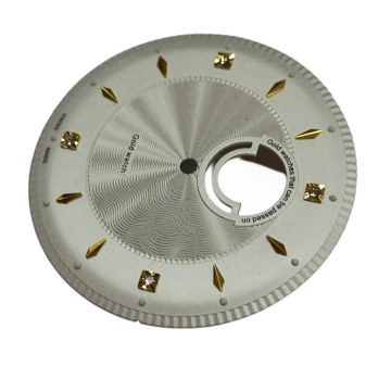 Curving skeleton watch dial for Classical watch