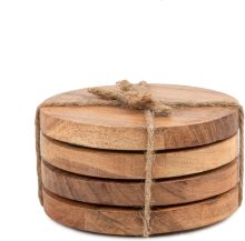 Wholesale Custom Wooden Coasters for Drinks