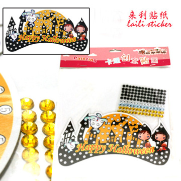 ACRYLIC mosaic sticker FOR DIY/halloween decor sticker